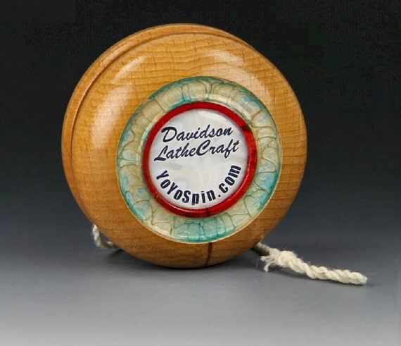 old wooden yoyo