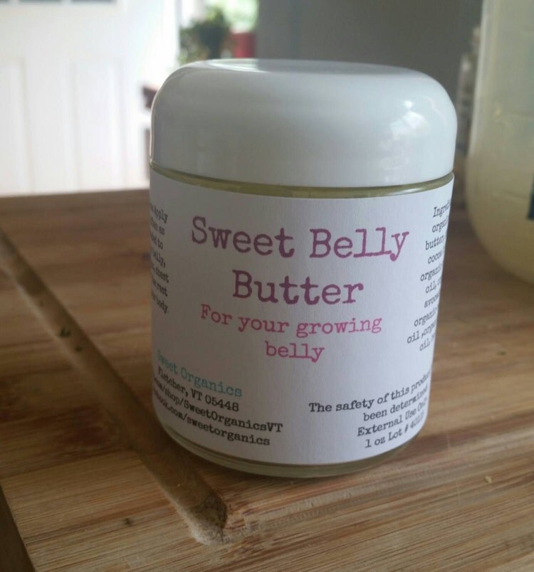 Sweet Belly Butter Organic Pregnancy body by