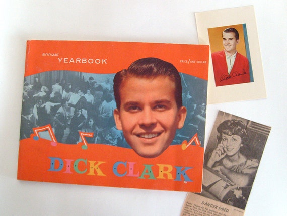 dick clark annual yearbook american bandstand book from