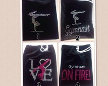 gymnastics grip bags personalized