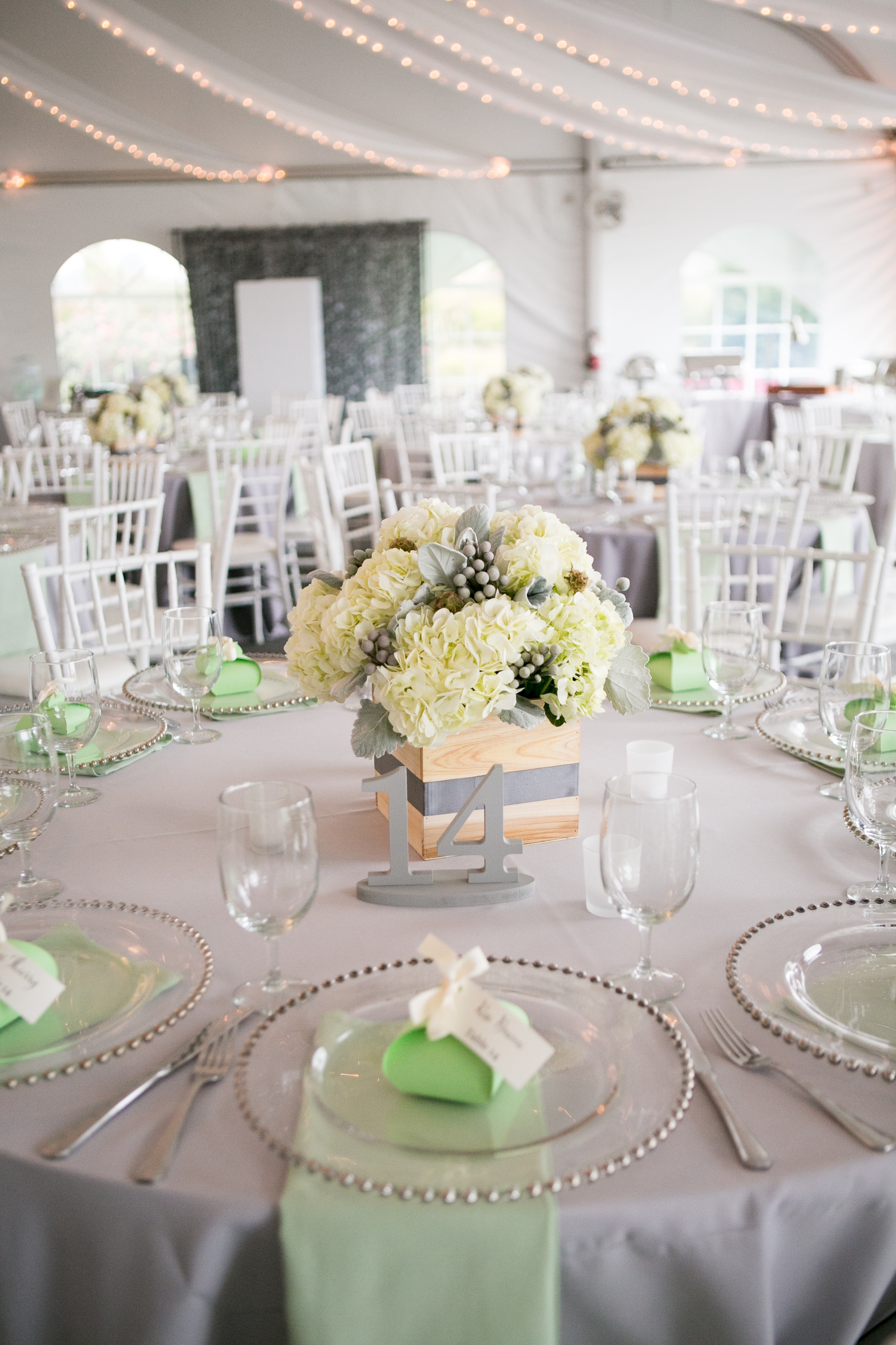 So Chic Wedding Table Decor Lovely Soft Colors And The Table Numbers Are So Pretty Grey Wedding Wedding Decor Photos Z Create Design Wedding Table Numbers