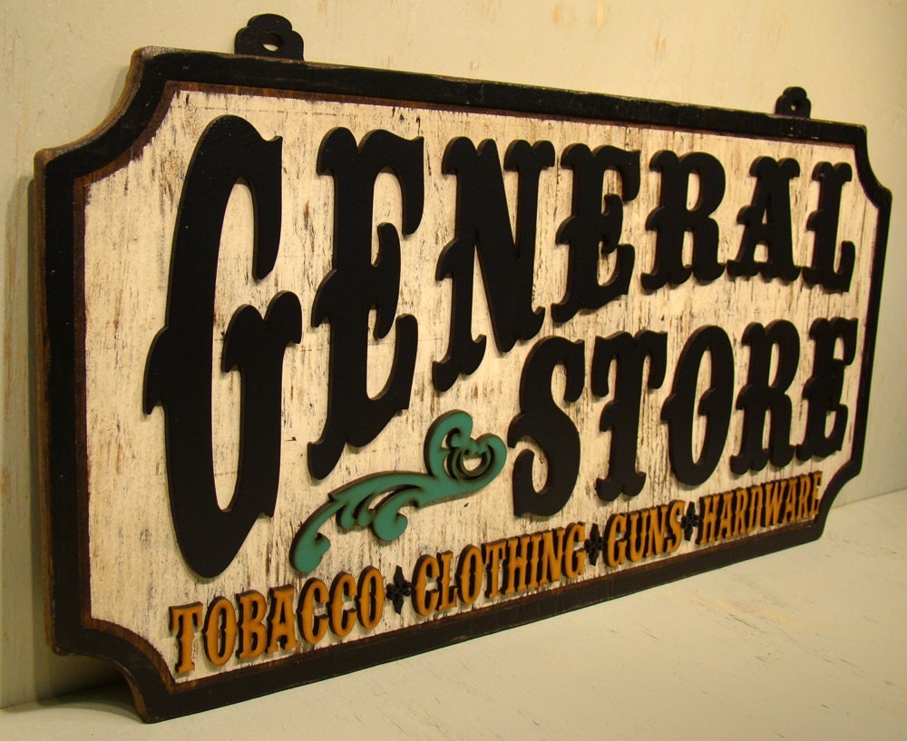 General Store Rustic Sign Vintage Sign Ranch Sign Country   Il Fullxfull.764924797 Bvwq 