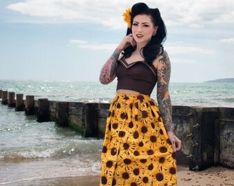 Sunflower skirt