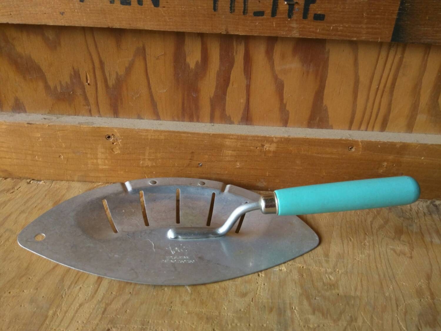 Awesome Foley Aluminum Pot Strainer Aqua / by RetroRetake on Etsy