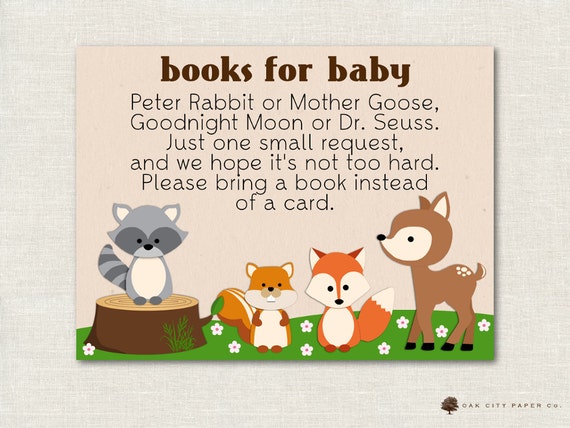 cards shower instead baby no books Books Shower Book Bring for a Baby, Book Instead Baby a of Bring Card,