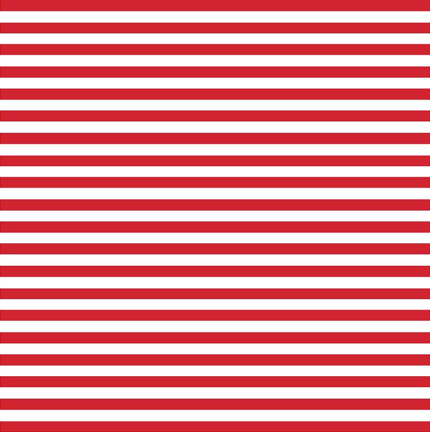 Red white stripe heat transfer or adhesive vinyl sheet mini