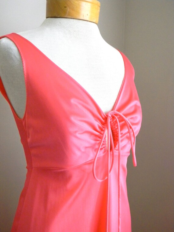 1960s 60s Nightgown Nightie Vintage Lingerie Hollywood Glamour