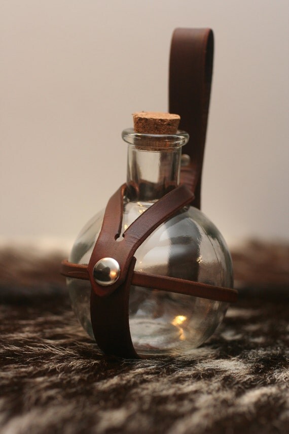 Made to OrderLeather Potion Bottle Holder