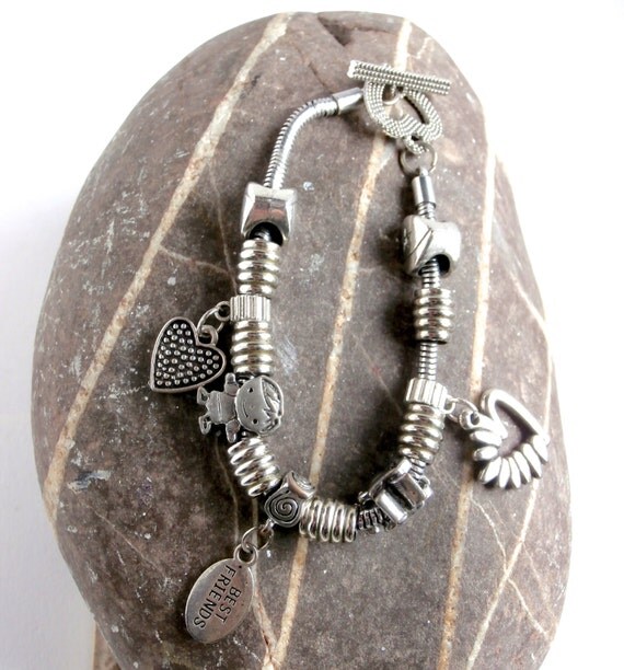 Best Friend Bracelet Assorted Charms Charm Bracelet