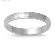 7mm d c band solid 925 sterling sil ver d c ring simple plain band