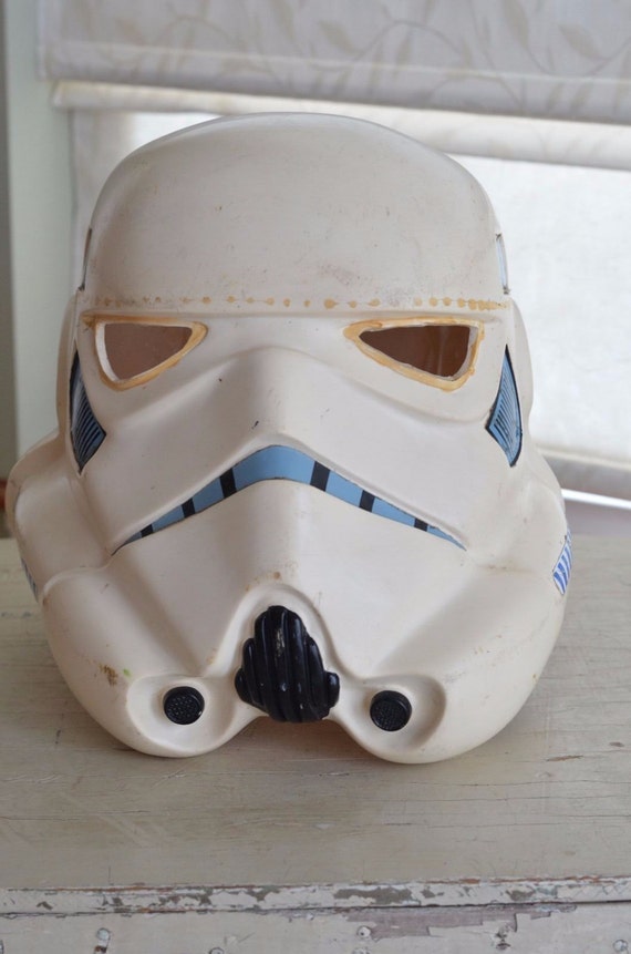 don post stormtrooper helmet