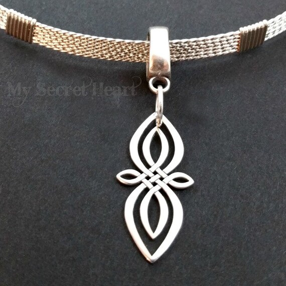 COLLAR CELTIC INFINITY Knot locking day by MySecretHeartJewelry