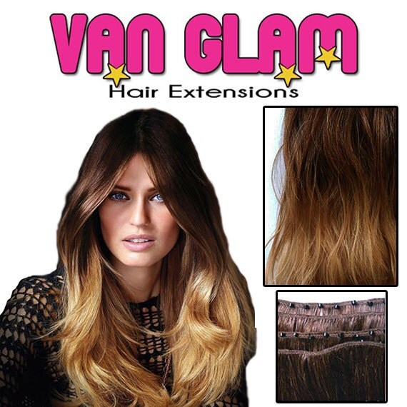 18 Ombre Micro Weft Hair Extensions Cuticle Remy Human