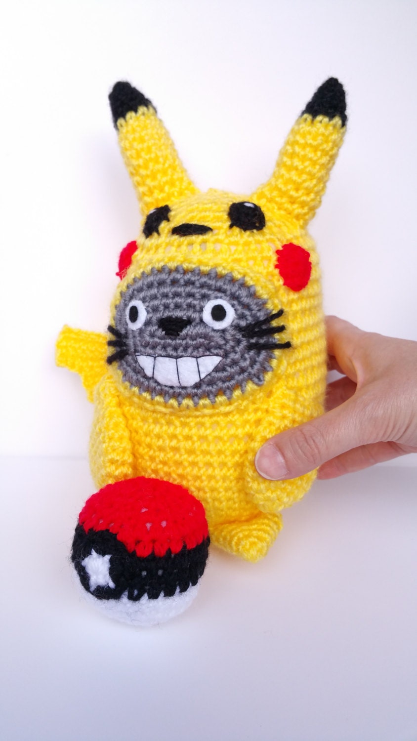 pikachu totoro plush