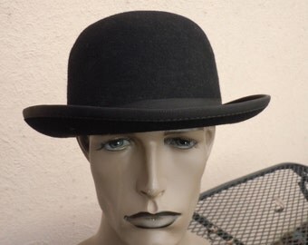 Size 7 1/4 ** 1920s Bowler / Derby Hat