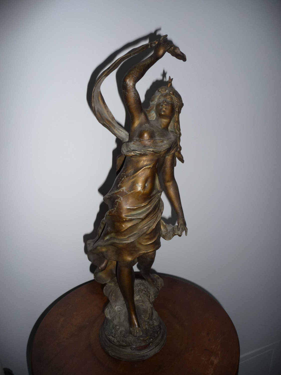 antique spelter figures