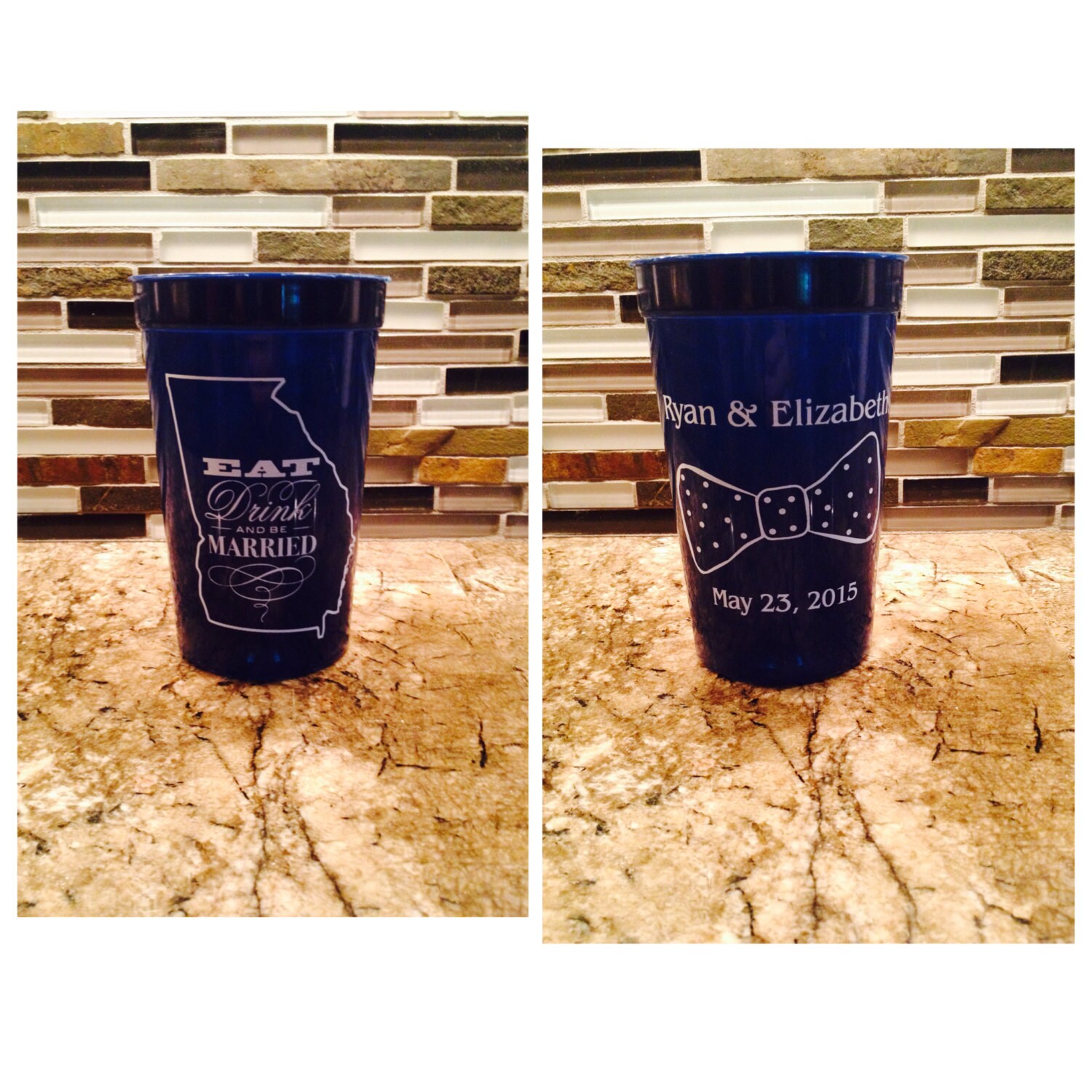 22 Oz Personalized Custom Wedding Cups Party Favors   Il Fullxfull.786231485 S5mb 