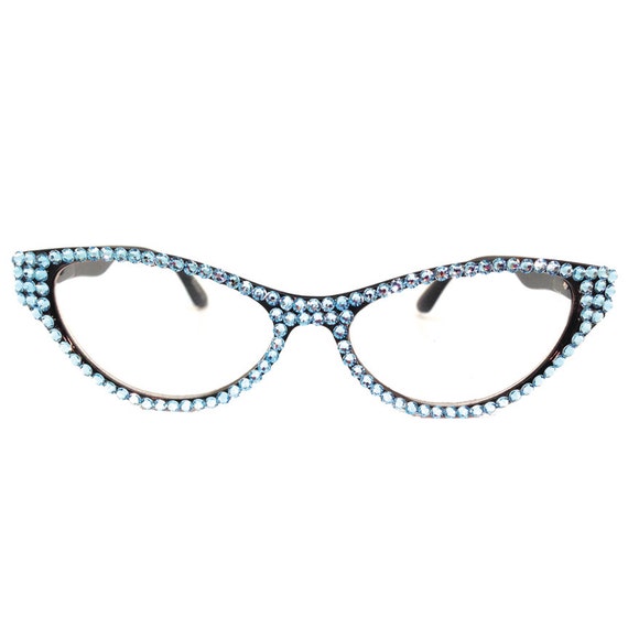 Hawaiin Eyes Swarovski Crystal Reading Glasses