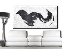 Popular items for canvas art black on Etsy