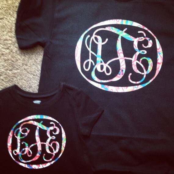 lilly pulitzer monogram shirt