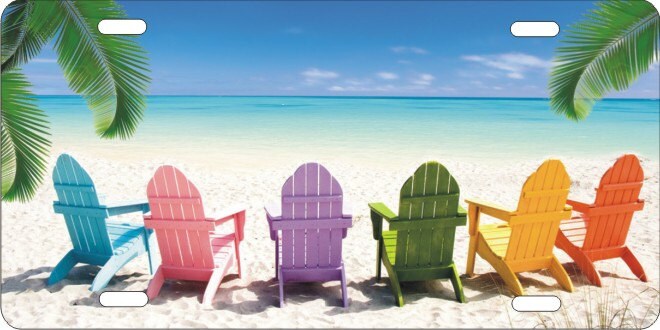 Stallion Auto Sales >> Beach Chairs Tropical Beach Scene Personalized Custom Novelty Stallion Auto Sales >> Beach Chairs Tropical Beach Scene Personalized Custom Novelty