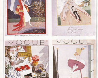 vogue magazine cover art deco art nouveau home decor print fine art fashion vintage 85 x - Vogue Decor Magazine vogue magazine cover art deco art nouveau home decor print fine art fashion vintage 85 x - Vogue Decor Magazine