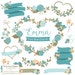 Premium Birch Tree Clipart & Vector Set Birch Tree Clip Art