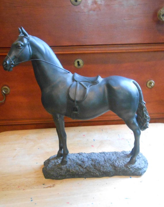 vintage horse statue