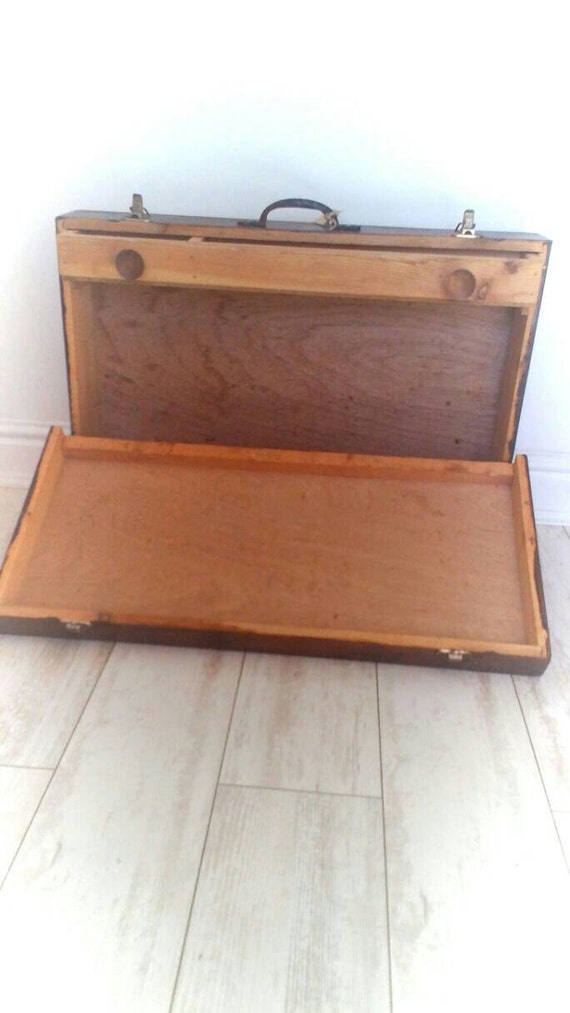 SALE Vintage Carpenters / Joiners Tool Box by VintageHoardersUK