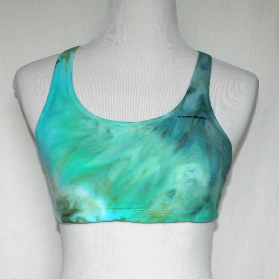 Rainbow Hippie Tie Dye Sports Bra