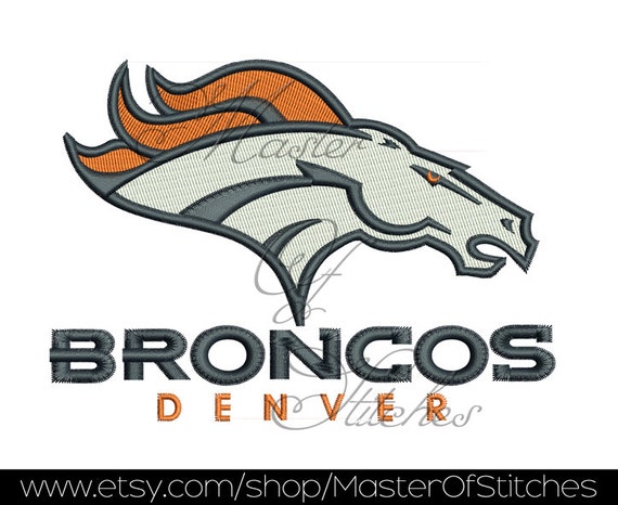 Football Machine Embroidery Designs Broncos By Masterofstitches