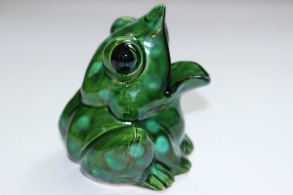 cute frog figurine