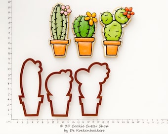 Cactus Cookie Cutter Set