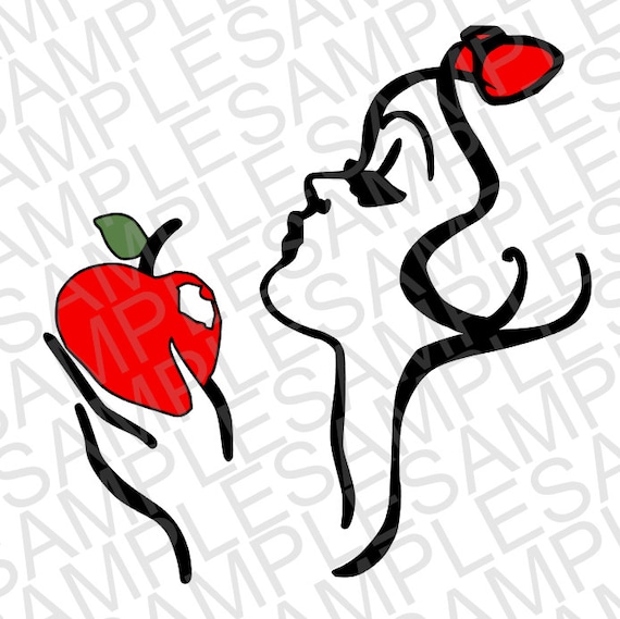 Download Disney Inspired Snow White Silhouette SVG by ...