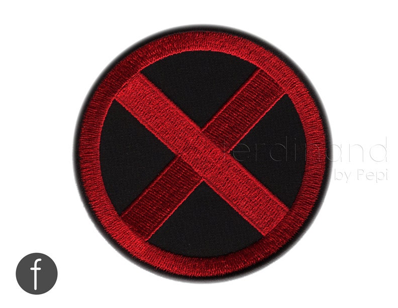 xmen emblem Iron On Patch 3.35