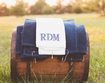 Monogram Golf Towel | Wedding Pack | Groomsmen Gift | Golf Gift | Monogrammed Towel | Grommeted Golf Towel | Tri Fold Golf | Gift for Him
