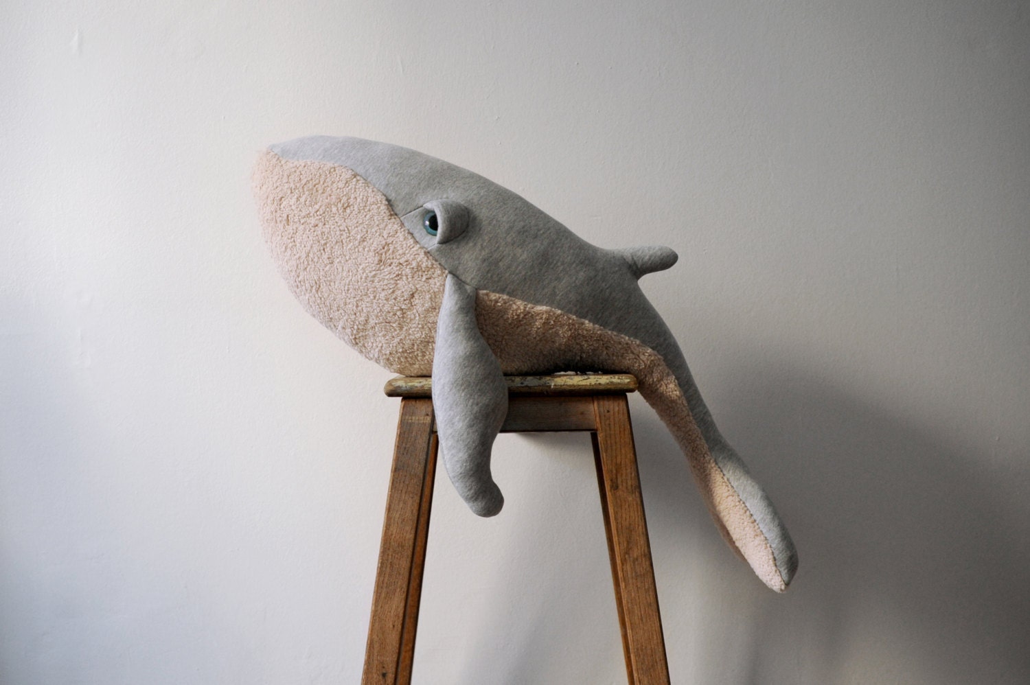 Big Whale Stuffed Animal 0 Plush Toy 0 Cotton