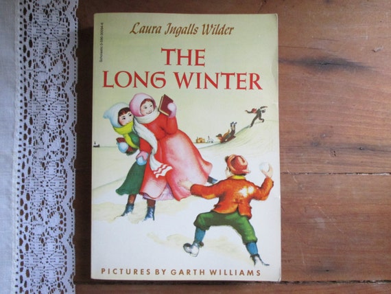 Vintage The Long Winter by Laura Ingalls Wilder The Long