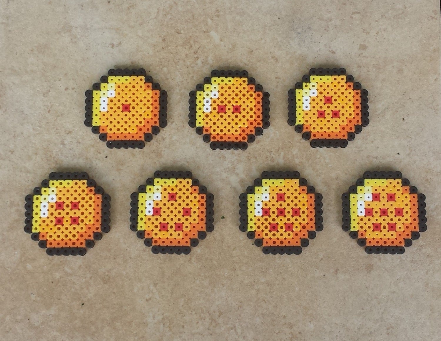 Dragon Balls Dragon Ball Z Perler Bead Sprite by MaddogsCreations