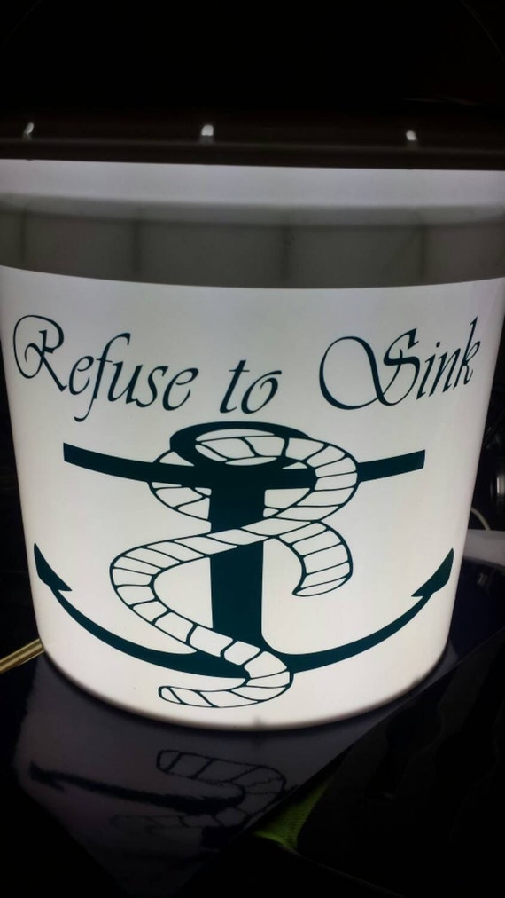 Custom Camping Bucket Light/Lantern Indoor Outdoor 5 by MimisMess