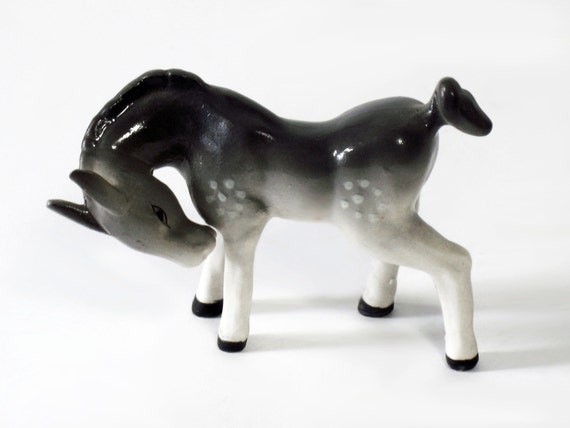 porcelain donkey