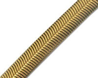 12mm Flat Snake Chain (1 Foot)