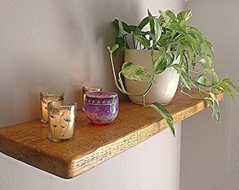 Floating Shelves, Wooden Shelving, Wall Shelf - Antique Pine - ** FREE UK DELIVERY **