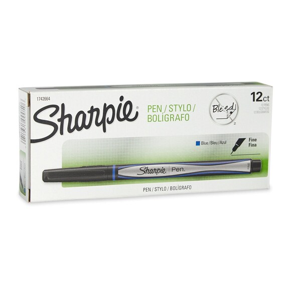 Sharpie Fine Point Tip Pens Stylo 12 by HandmadeCraftSupply