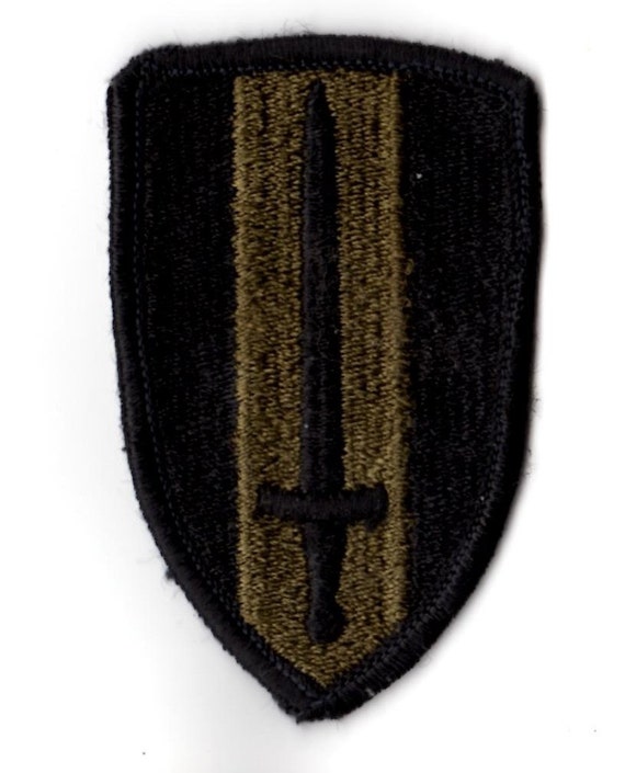 Vintage Us Army Vietnam Usavn Support Command Insignia Patch