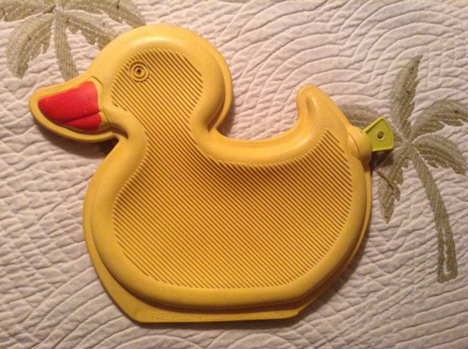 DUCK HOT WATER Bottle Vintage