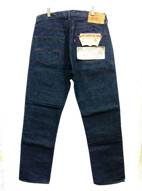 VINTAGE LEVI'S 501 Redline Jeans DEADSTOCK