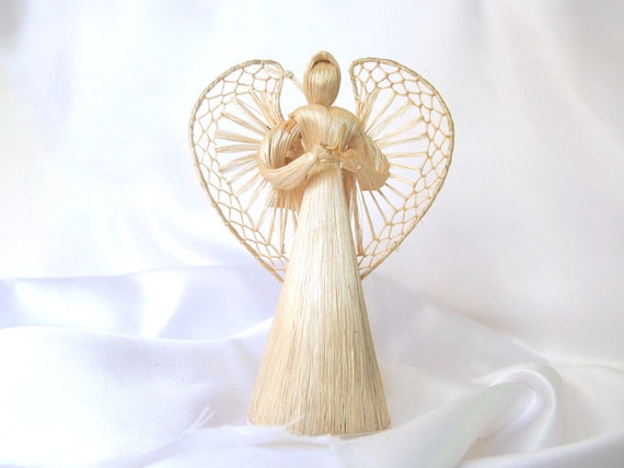 6 vintage corn husk angel christmas ornament or tiny 6 vintage corn husk angel christmas ornament or tiny