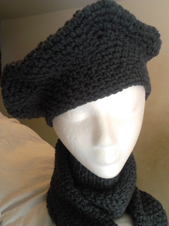 Hat and Scarf Set by SherrilynD on Etsy