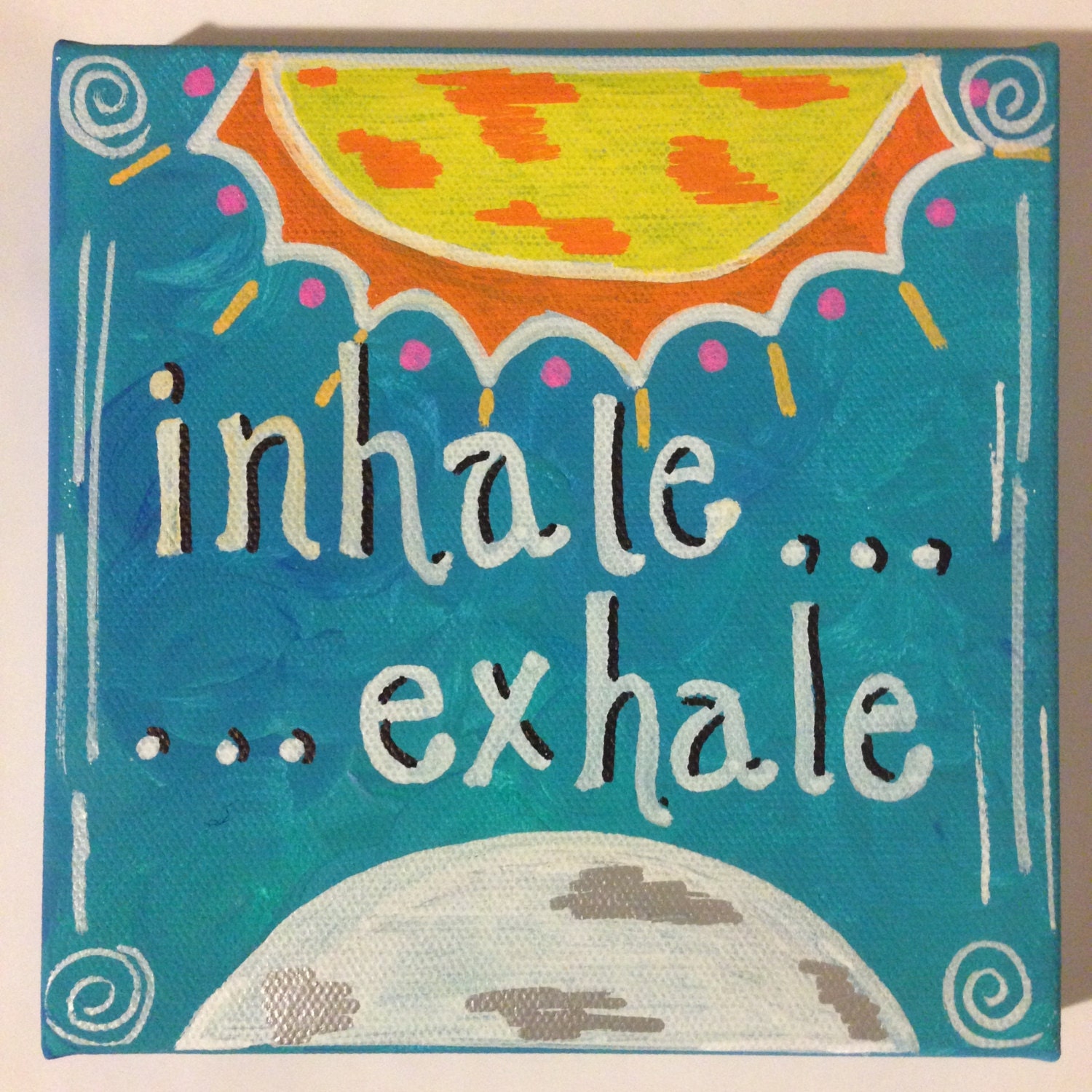 Yoga Art Home/Studio Decor 12x12